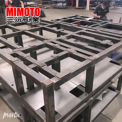 機械加工付き架台